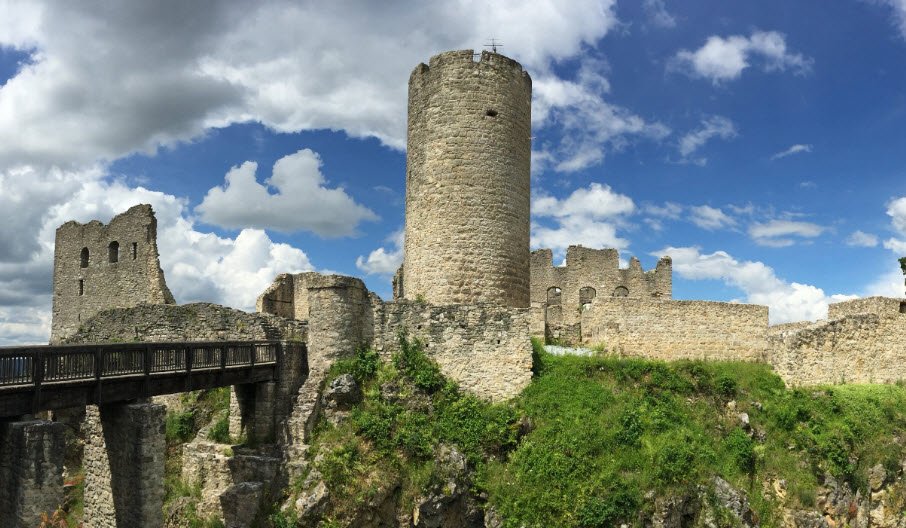 Weckenstein Burg Ruine, Germany